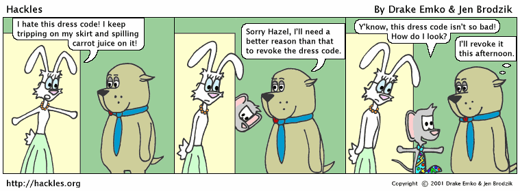 Hackles strip 106