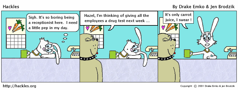 Hackles strip 12