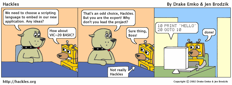 Hackles strip 122