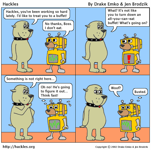 Hackles strip 124