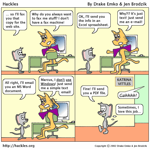 Hackles strip 131