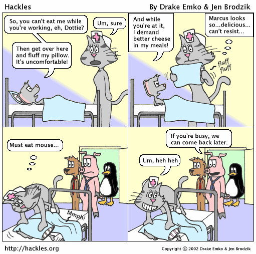Hackles strip 136