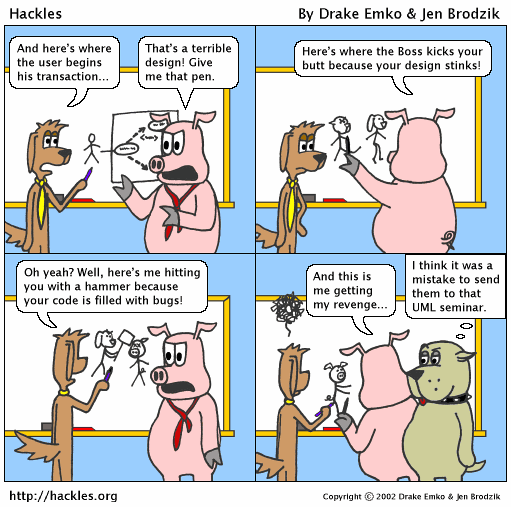 Hackles strip 187