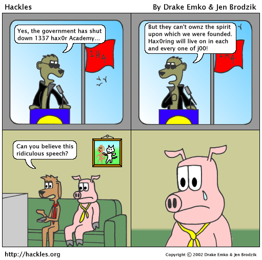 Hackles strip 207