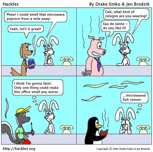 Hackles strip 218