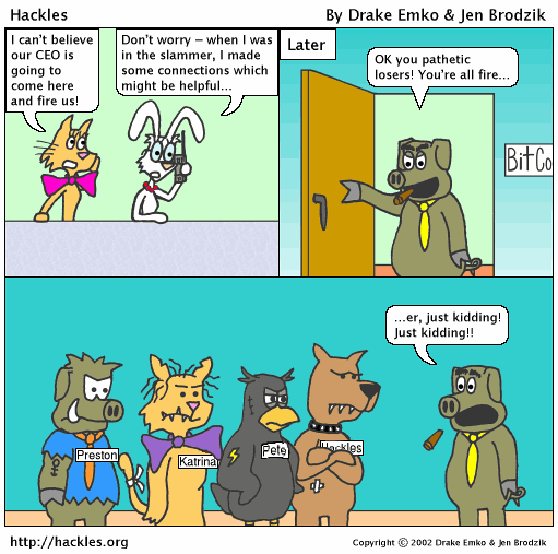 Hackles strip 226
