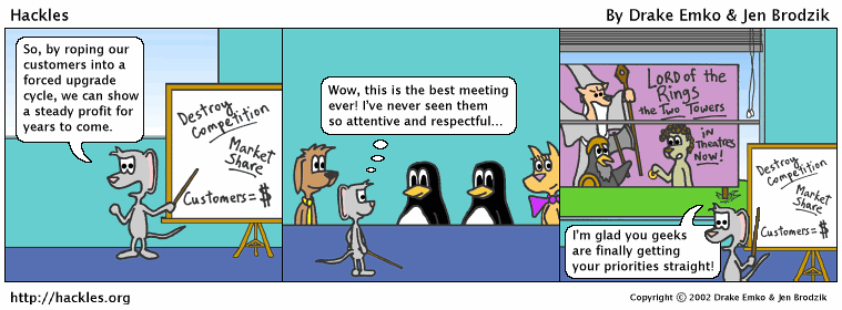 Hackles strip 258