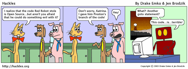 Hackles strip 272