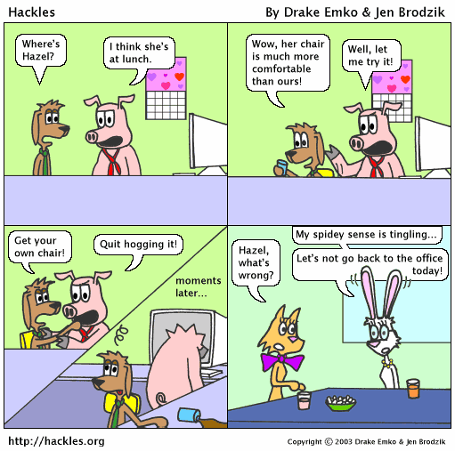 Hackles strip 274