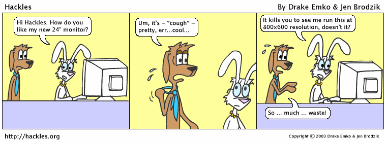 Hackles strip 298