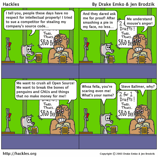 Hackles strip 318