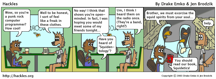 Hackles strip 324