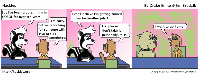 Hackles strip 34