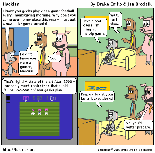 Hackles strip 353