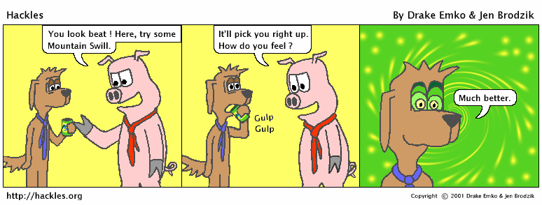 Hackles strip 51